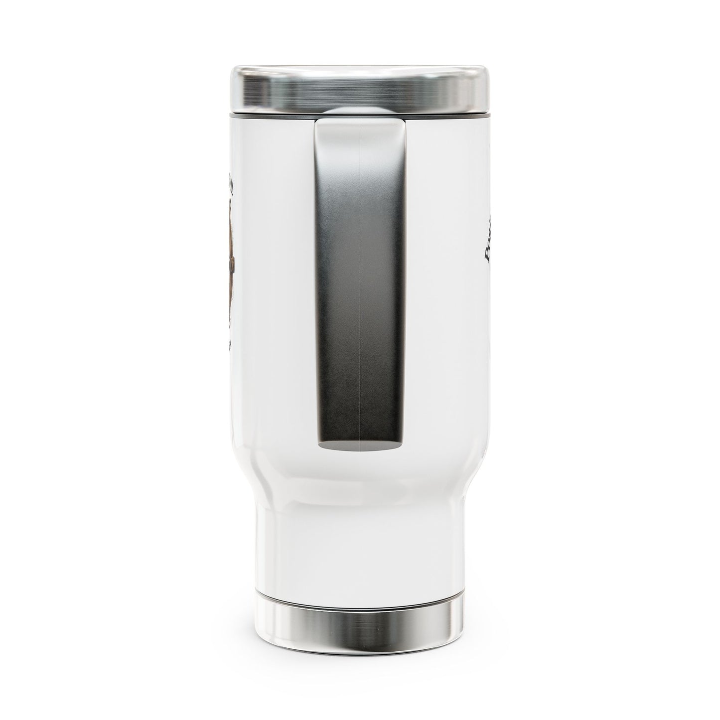 The Devil and the Deep Blue Sea FOM 9 - Stainless Steel Travel Mug with Handle, 14oz