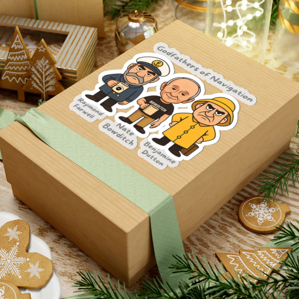 Godfathers of Navigation FOM 9 Stickers