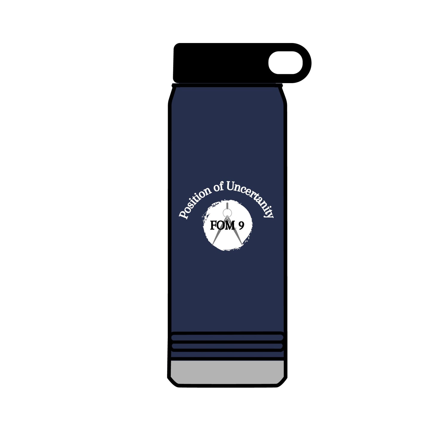 The Salt Never Leaves FOM 9 Water Bottle, 32oz