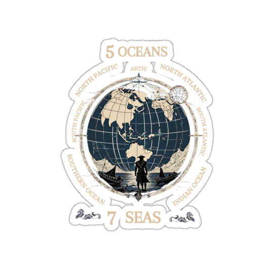 7 Seas FOM 9 Stickers