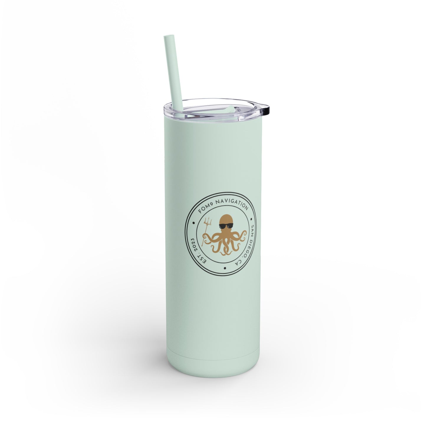 "Burn the Ships, Save the Charts" FOM9 20oz Tumbler