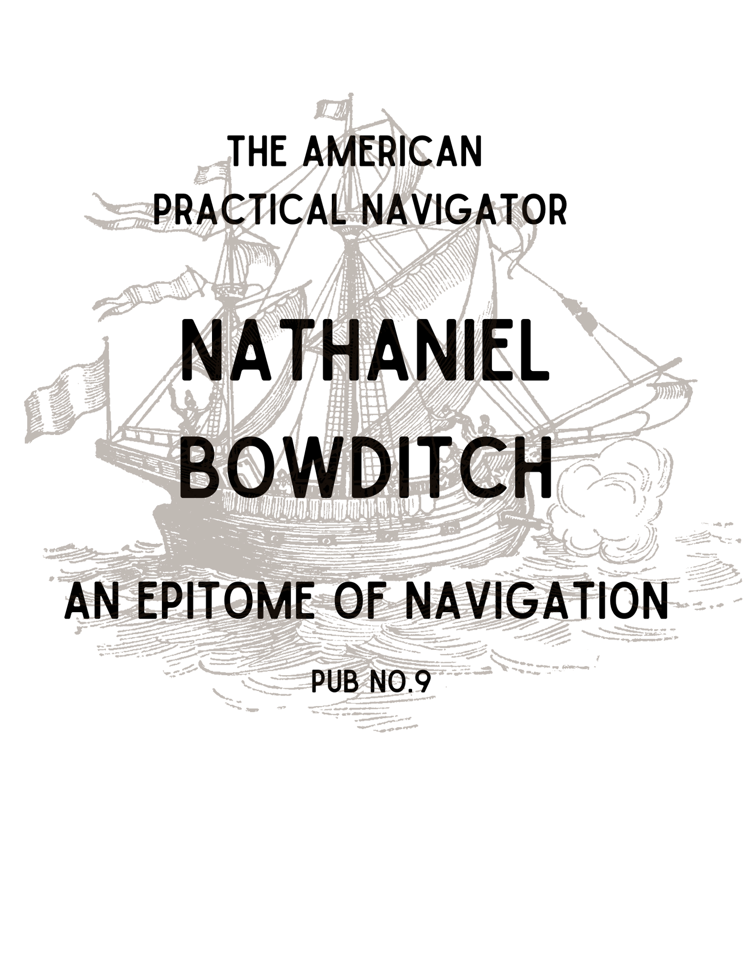 Pub No. 9 (Nathaniel Bowditch Collection)