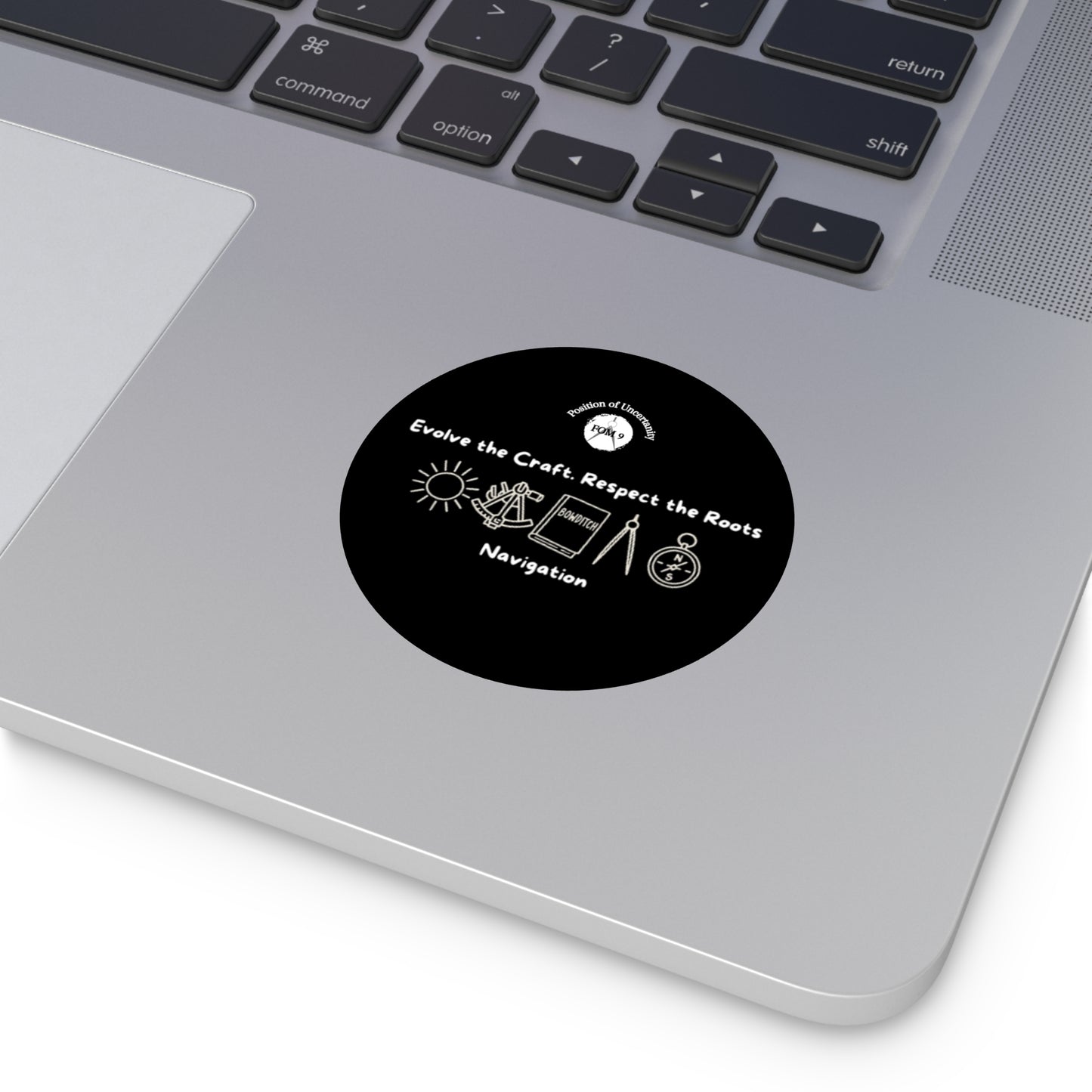 Evolve the Craft FOM 9 Round Vinyl Sticker