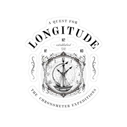 The Longitude Explorers FOM 9 Kiss-Cut Stickers