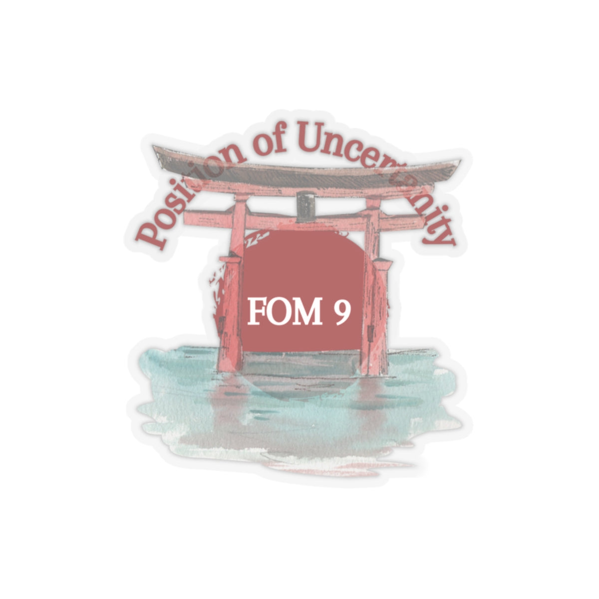 Japan Torii Gate FOM 9 Sticker