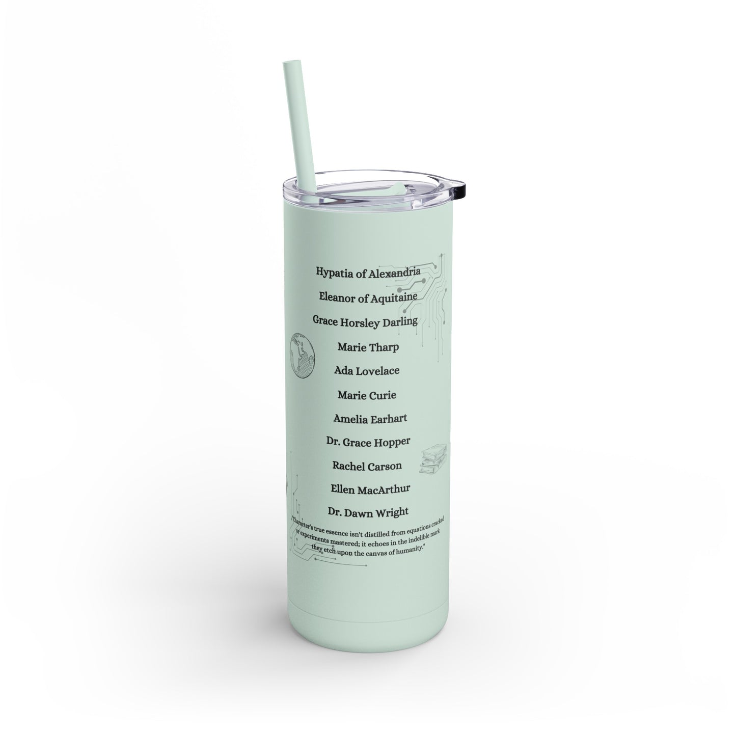 Hedy Lamar FOM9 Skinny 20oz Tumbler