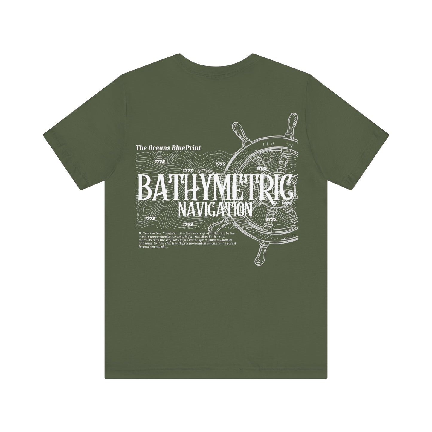 Bathymetric Navigation FOM 9 Graphic Tee