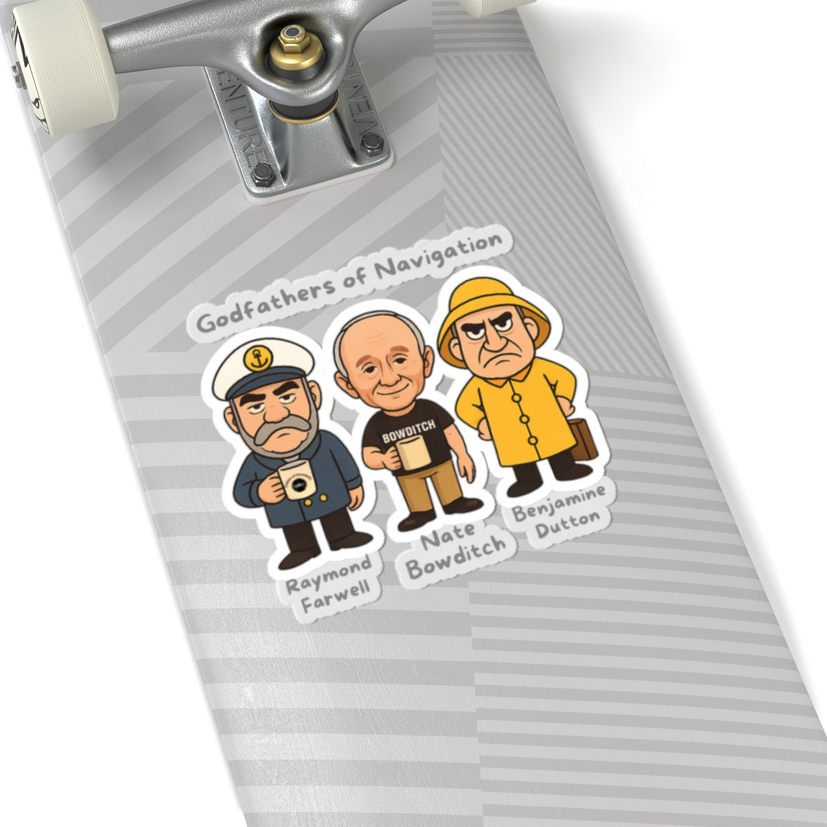Godfathers of Navigation FOM 9 Stickers