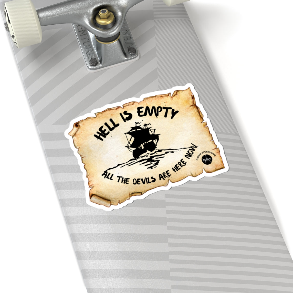 Hell is Empty FOM 9 Kiss-Cut Stickers