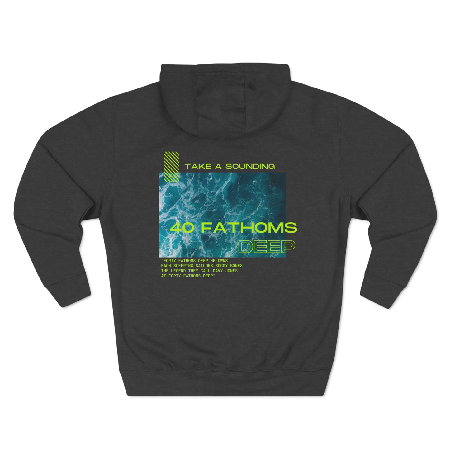 40 Fathoms Deep FOM 9 Premium Pullover Hoodie