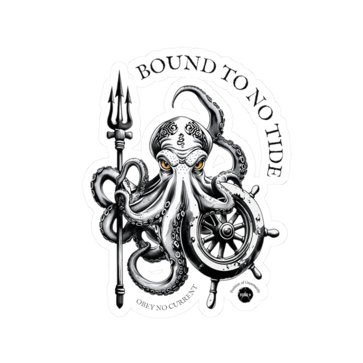 Bound by no Tide FOM 9 Sticker
