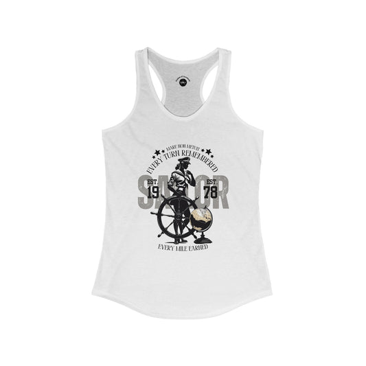Sailor 1978 FOM 9 Women's Racerback Tank