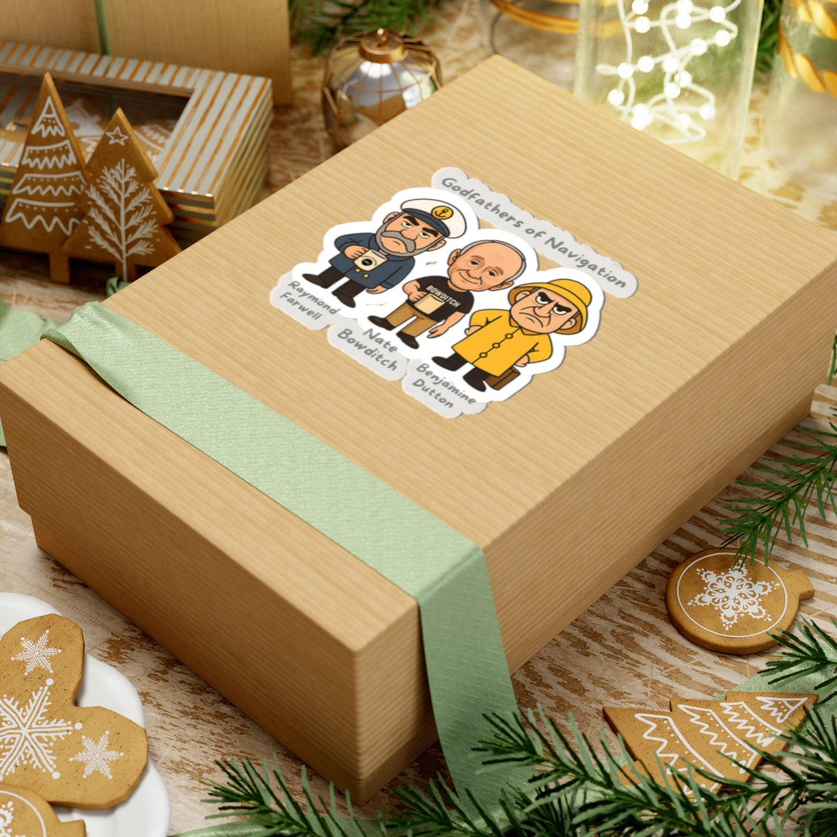 Godfathers of Navigation FOM 9 Stickers