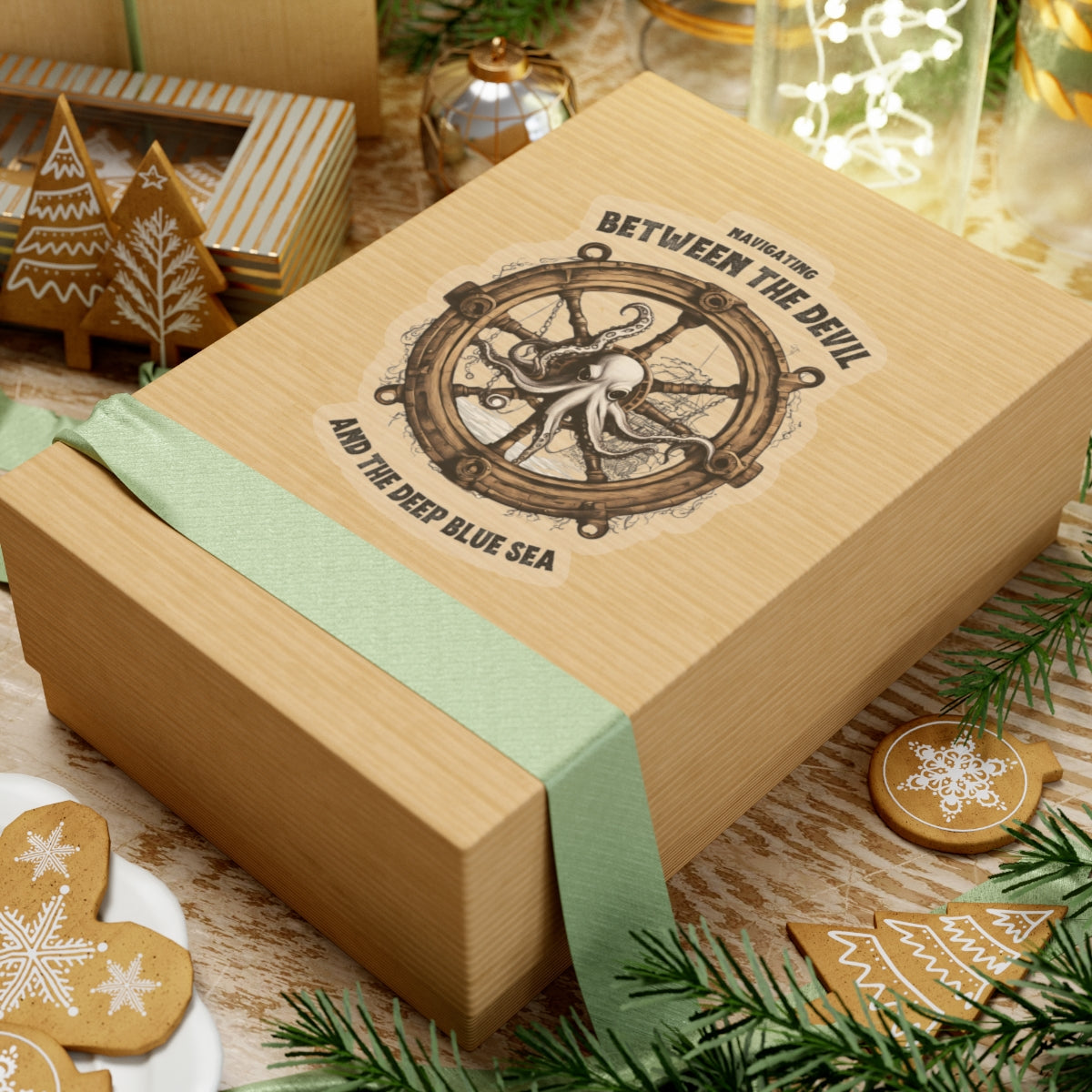 "The Devil and the Deep Blue Sea" FOM 9 Sticker