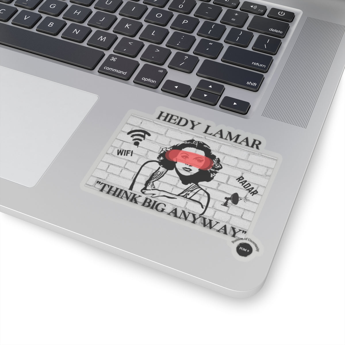 Hedy Lamar FOM 9 Sticker