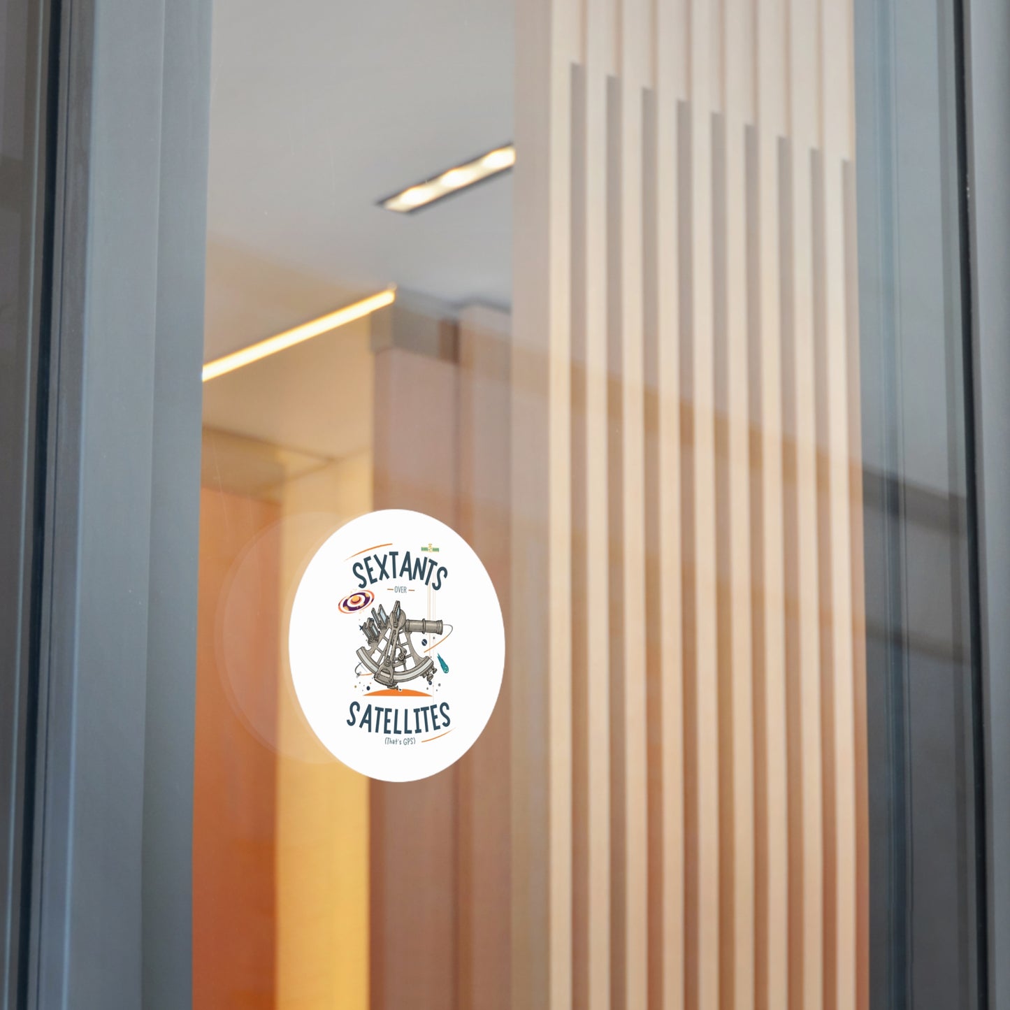 Sextants over Satellites V2 FOM9 Vinyl Stickers