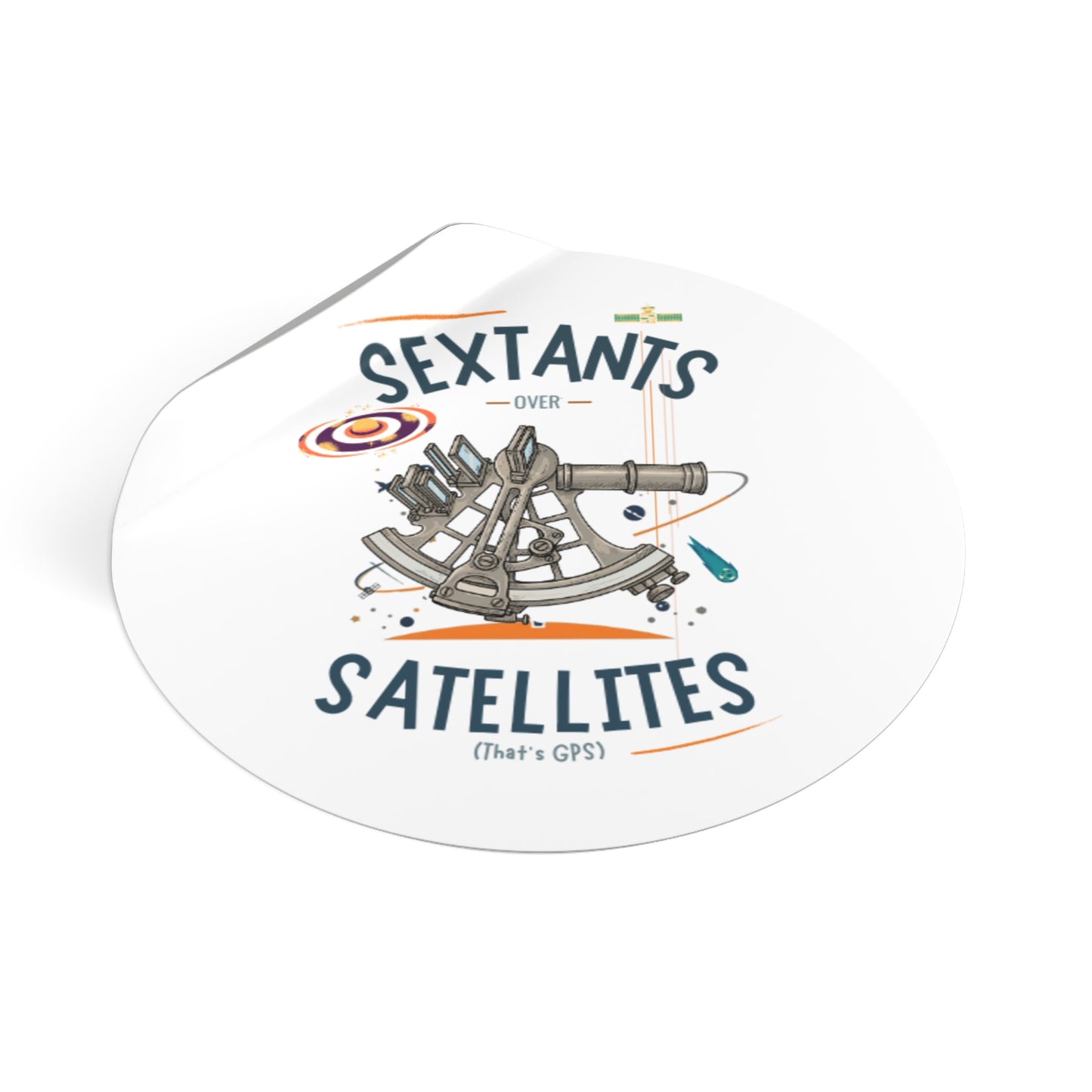 Sextants over Satellites V2 FOM9 Vinyl Stickers