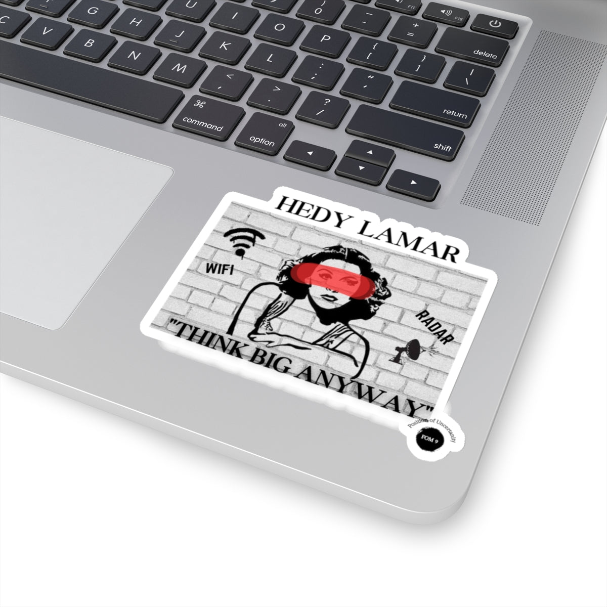 Hedy Lamar FOM 9 Sticker