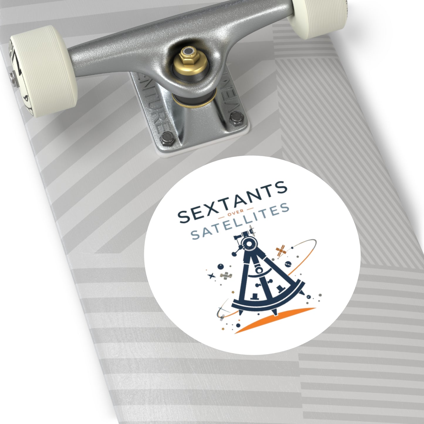 Sextants over Satellites FOM9 Vinyl Sticker