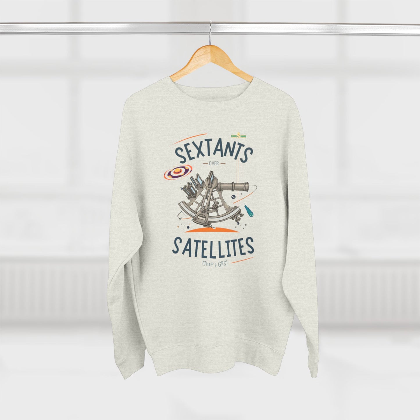 Sextants over Satellites FOM 9 Sweatshirt