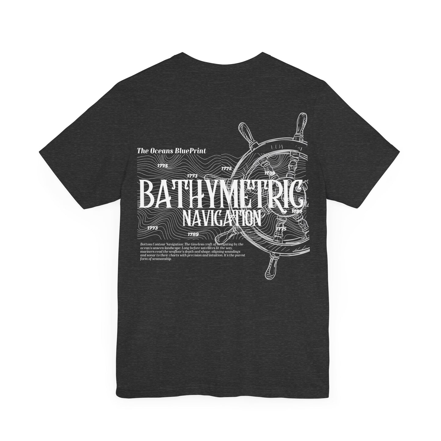 Bathymetric Navigation FOM 9 Graphic Tee