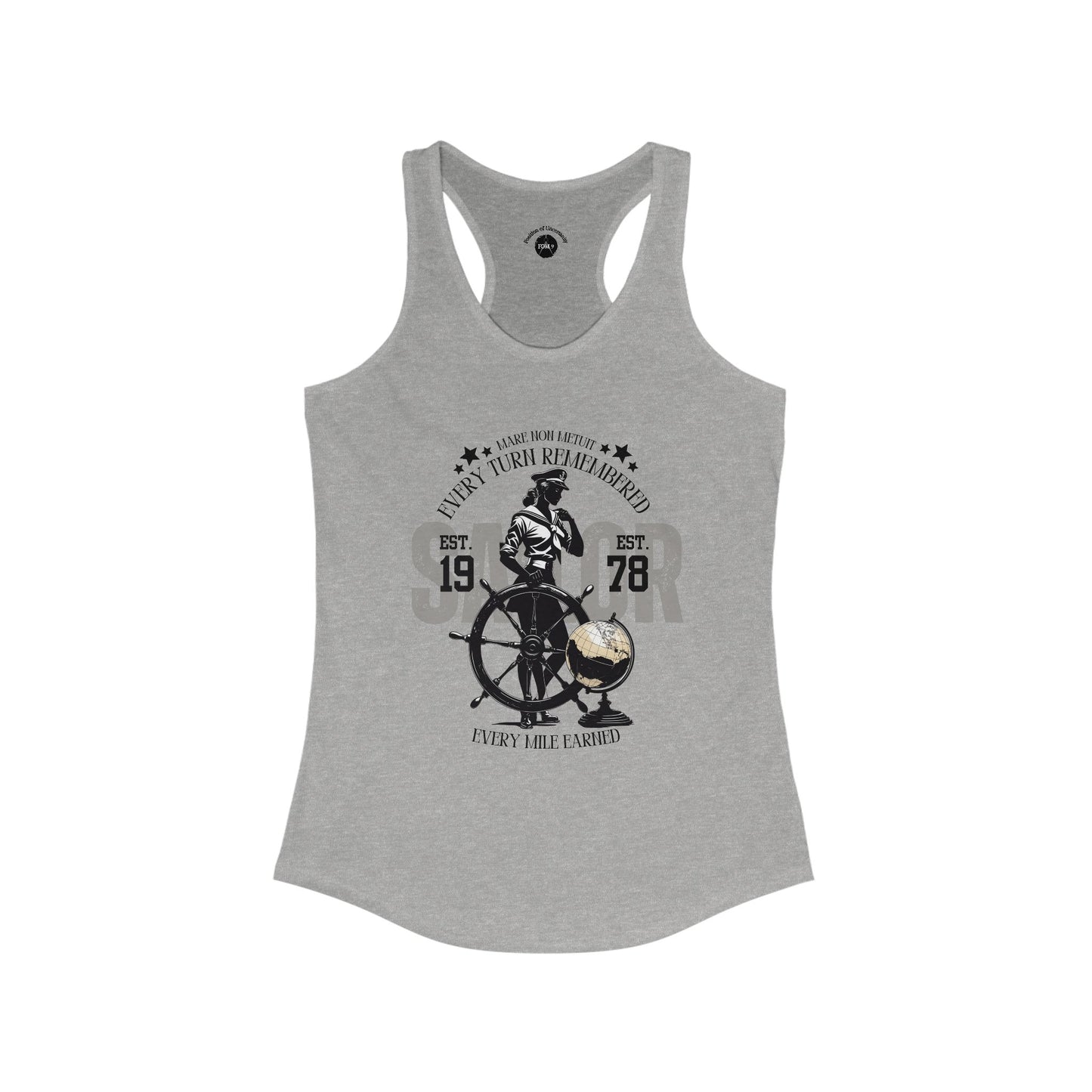 Sailor 1978 FOM 9 Women's Racerback Tank