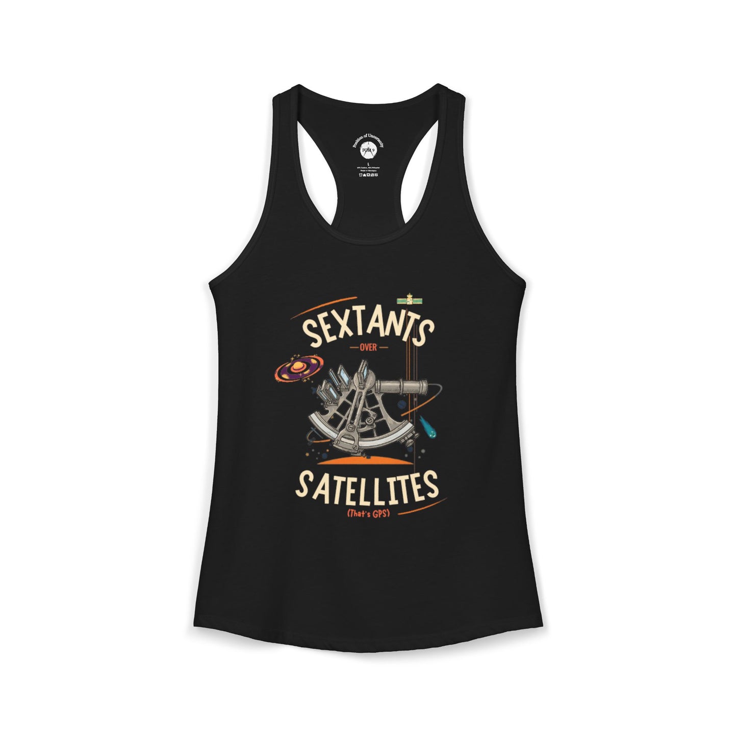 Sextants over Satellites FOM 9 Racerback Tank