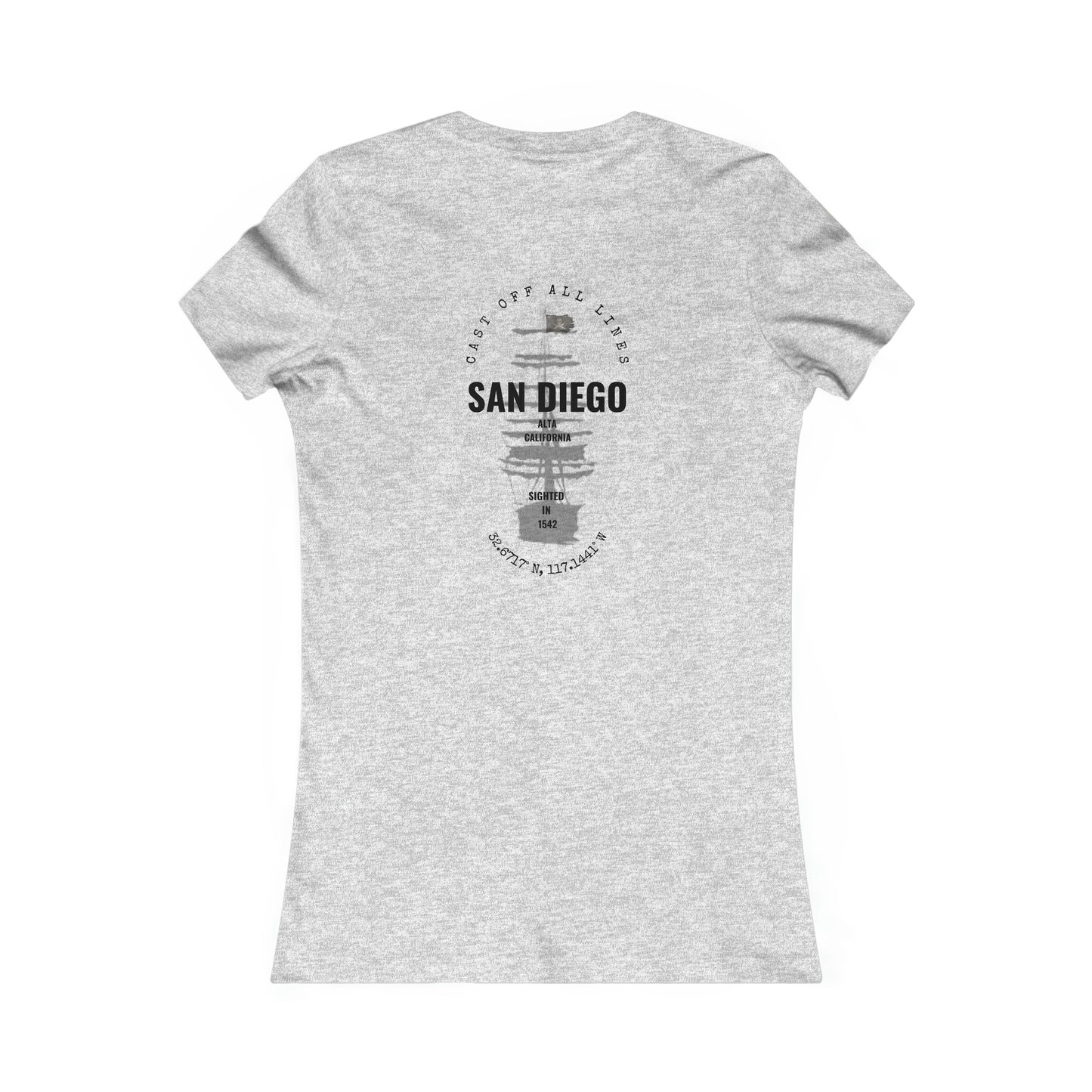 San Diego ~ Alta California FOM 9 Women's Tee