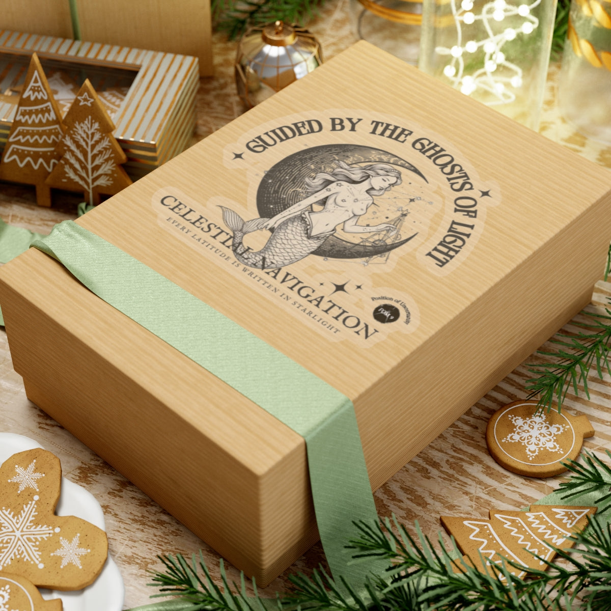 Guided by the Ghosts of Light FOM 9 Sticker