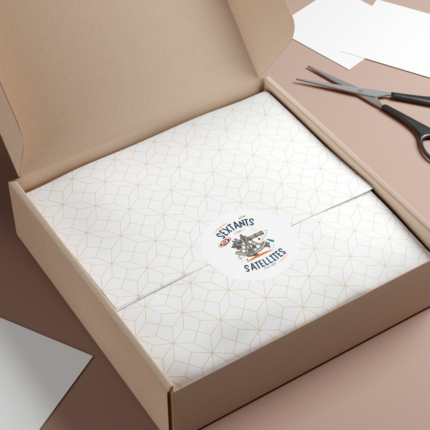 Sextants over Satellites V2 FOM9 Vinyl Stickers