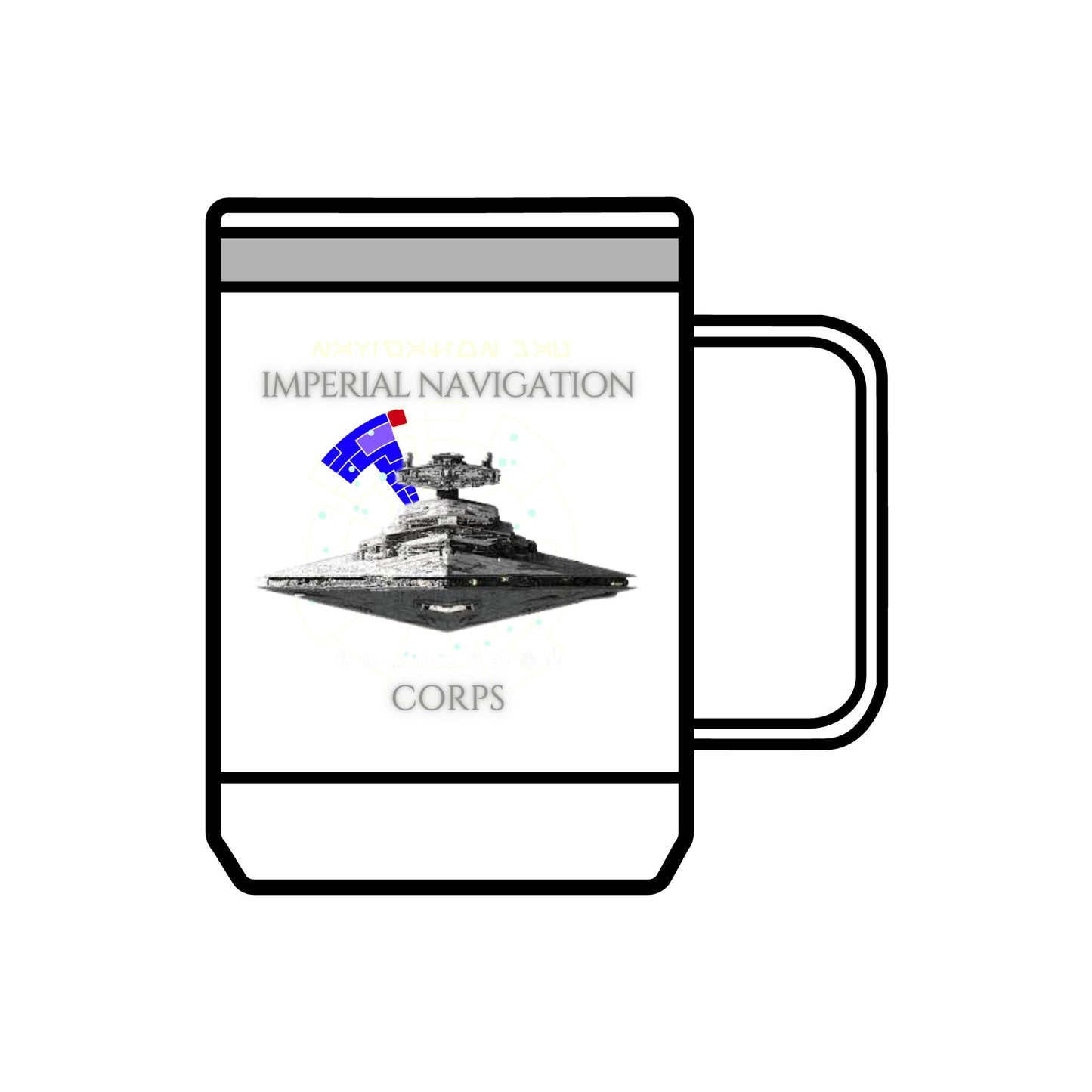 Imperial Navigators Corps FOM 9 Coffee Mug Tumbler, 15oz