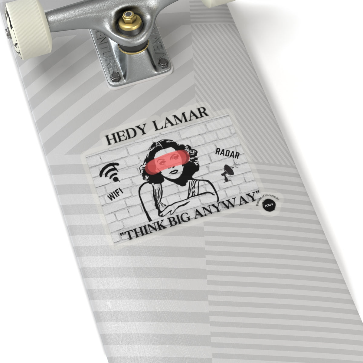 Hedy Lamar FOM 9 Sticker