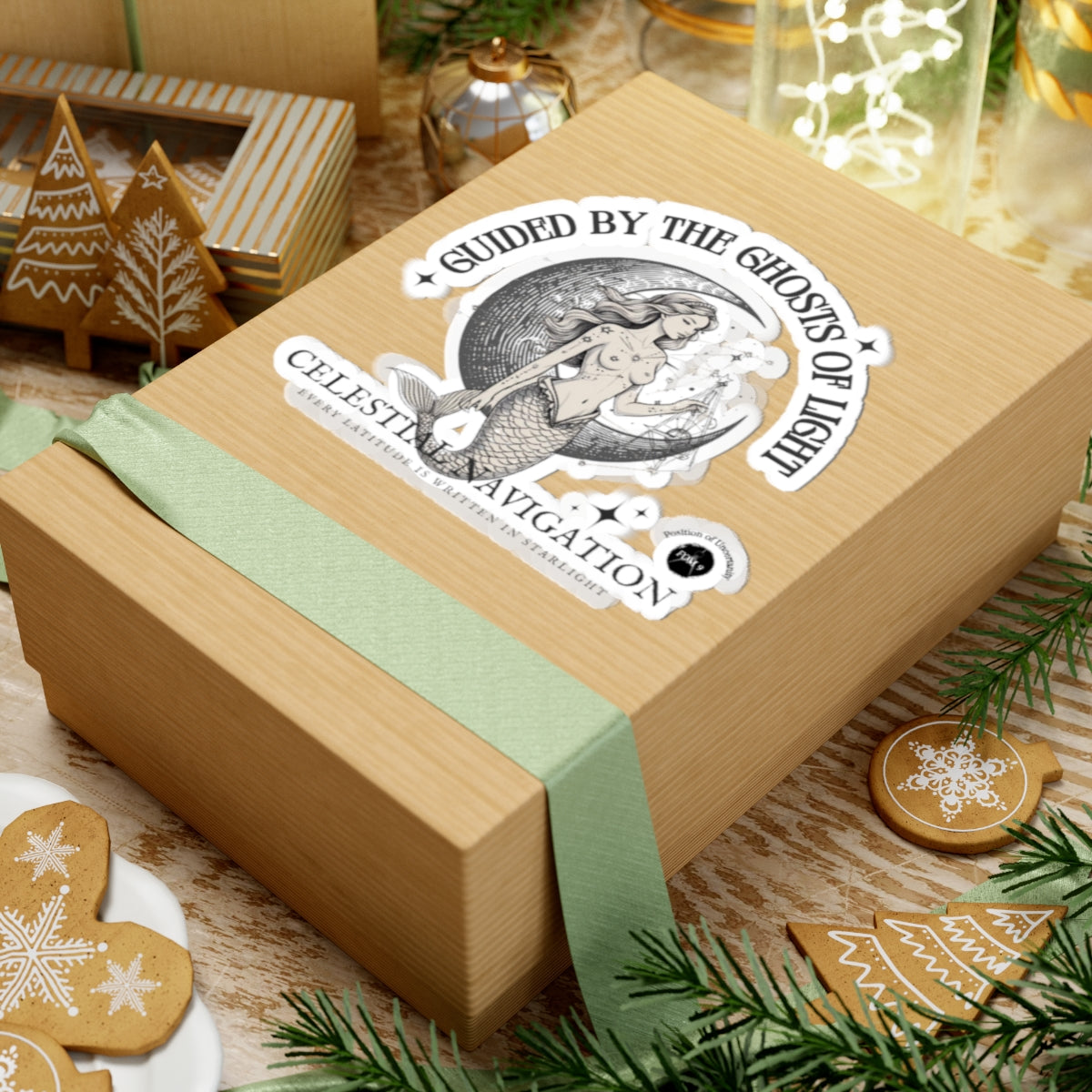 Guided by the Ghosts of Light FOM 9 Sticker