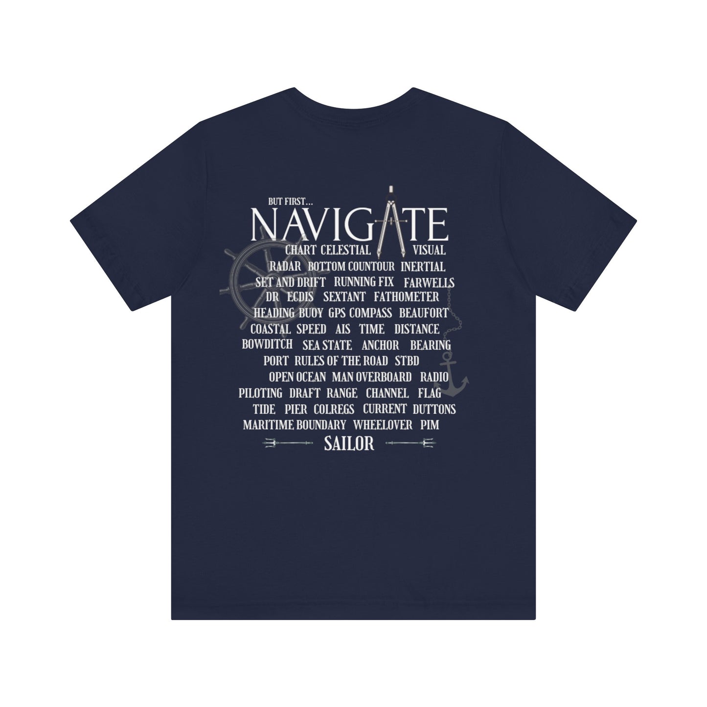 Just Navigate FOM 9 Graphic Tee