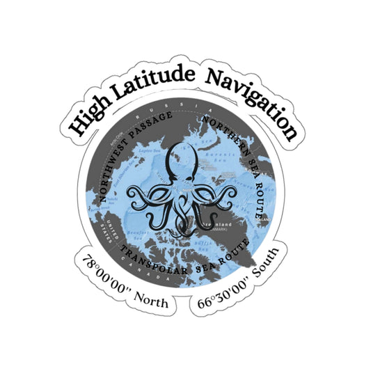High Latitude Navigation FOM 9 Stickers