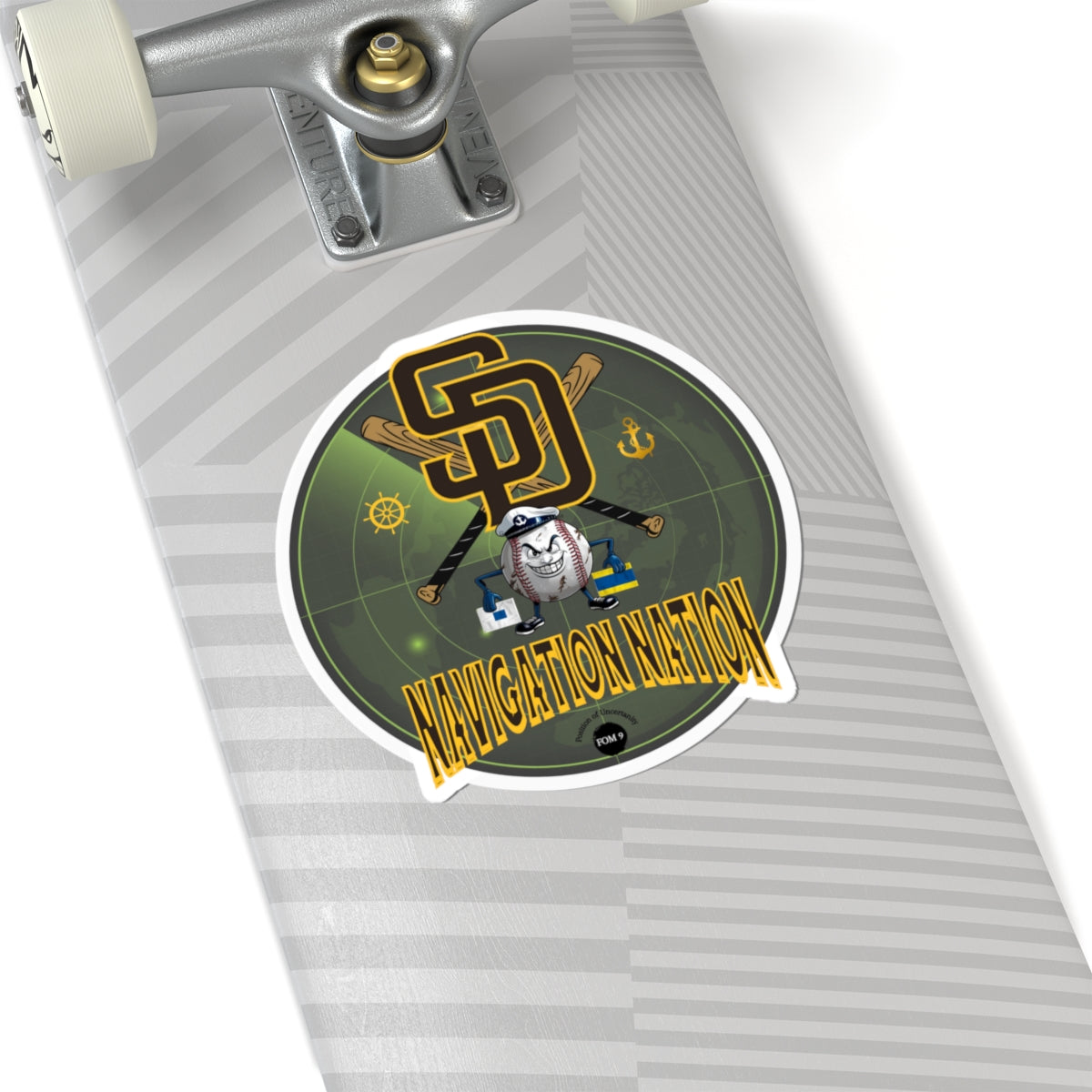 Navigation Nation FOM 9 Kiss-Cut Stickers