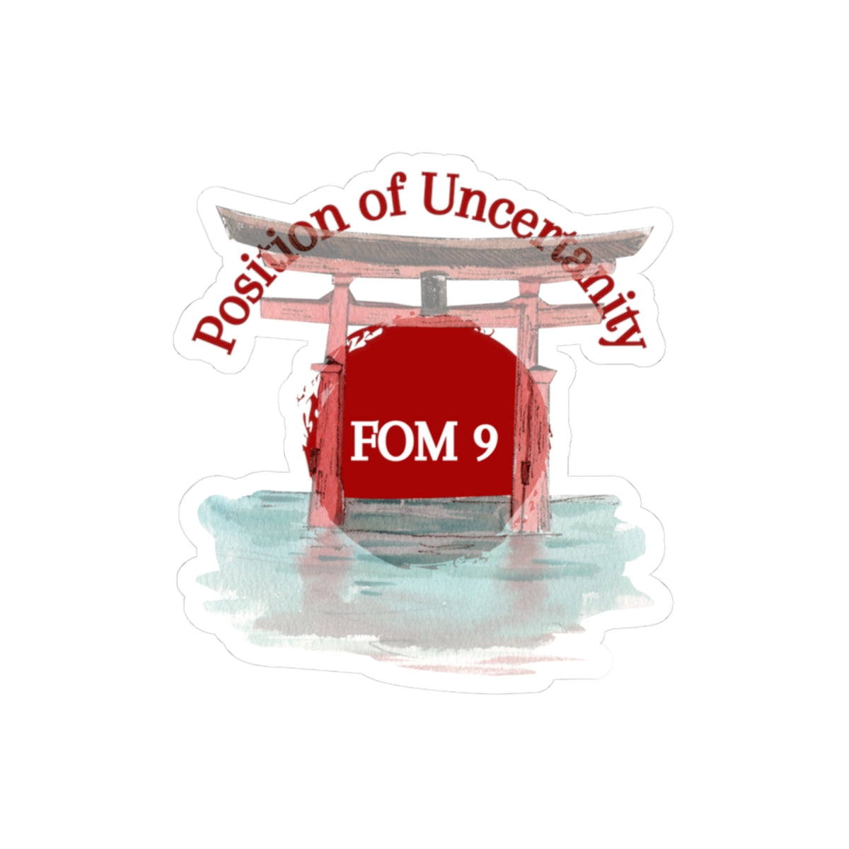 Japan Torii Gate FOM 9 Sticker