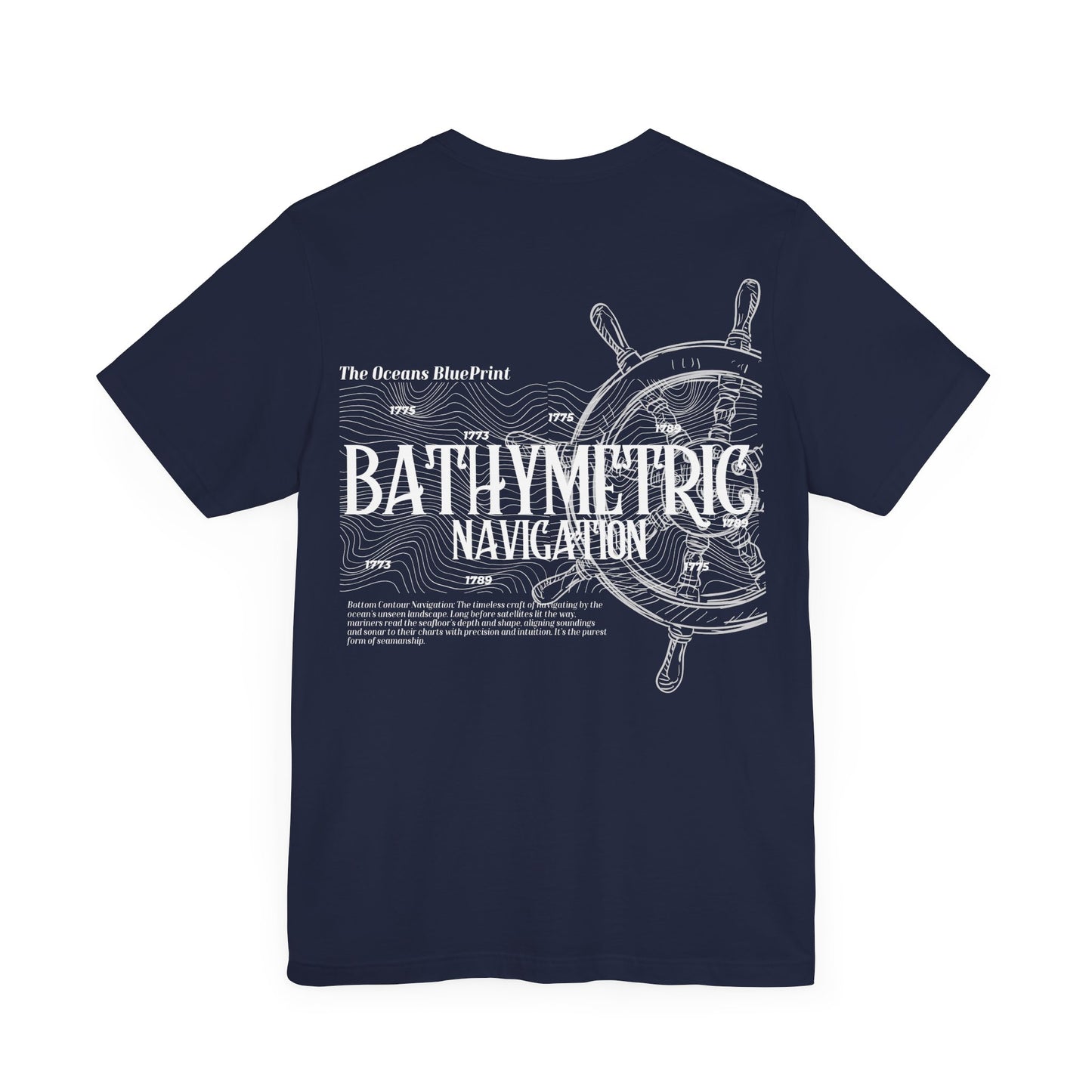 Bathymetric Navigation FOM 9 Graphic Tee