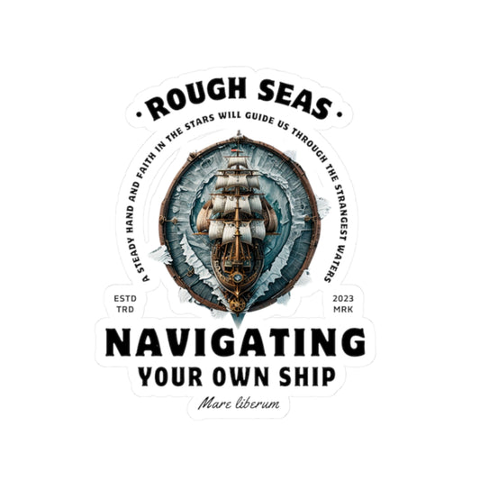 Navigating Your Own Ship FOM 9 Sticker