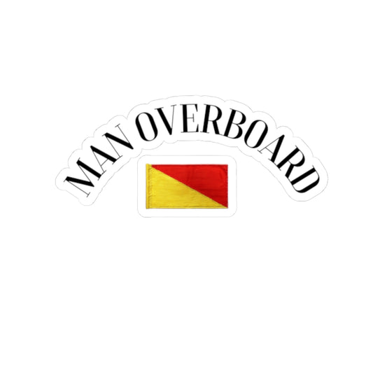 Man Overboard FOM 9 Kiss-Cut Stickers