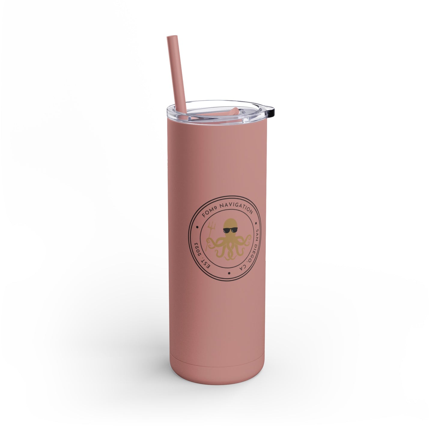 "Burn the Ships, Save the Charts" FOM9 20oz Tumbler