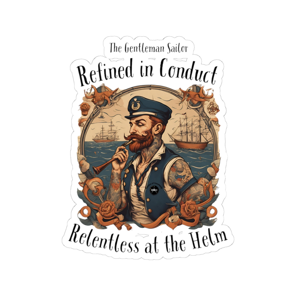 The Gentleman Sailor FOM 9 Stickers