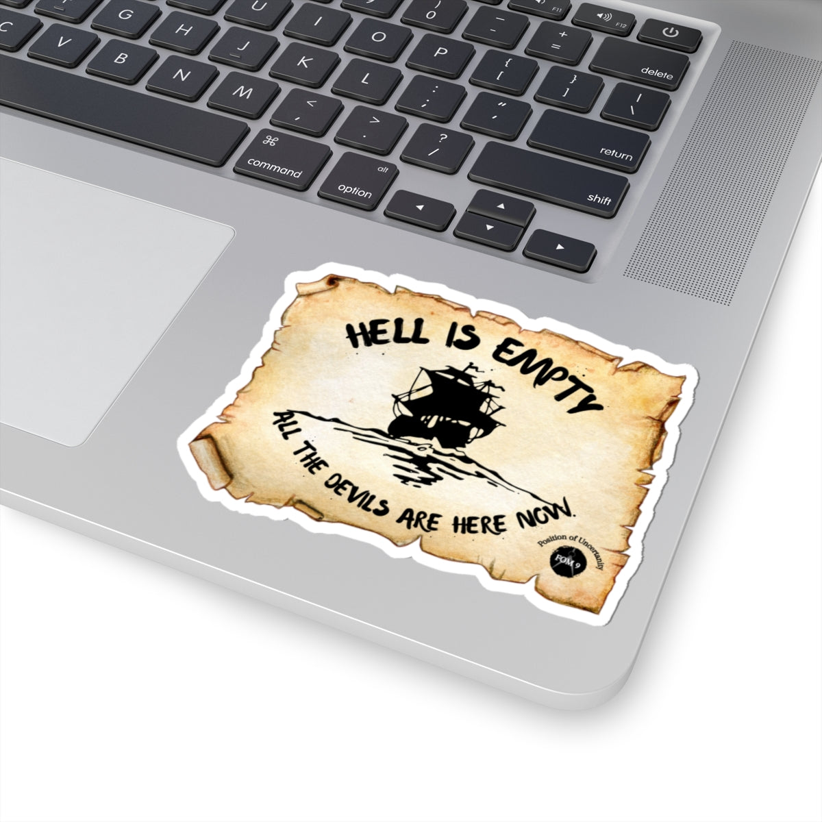 Hell is Empty FOM 9 Kiss-Cut Stickers