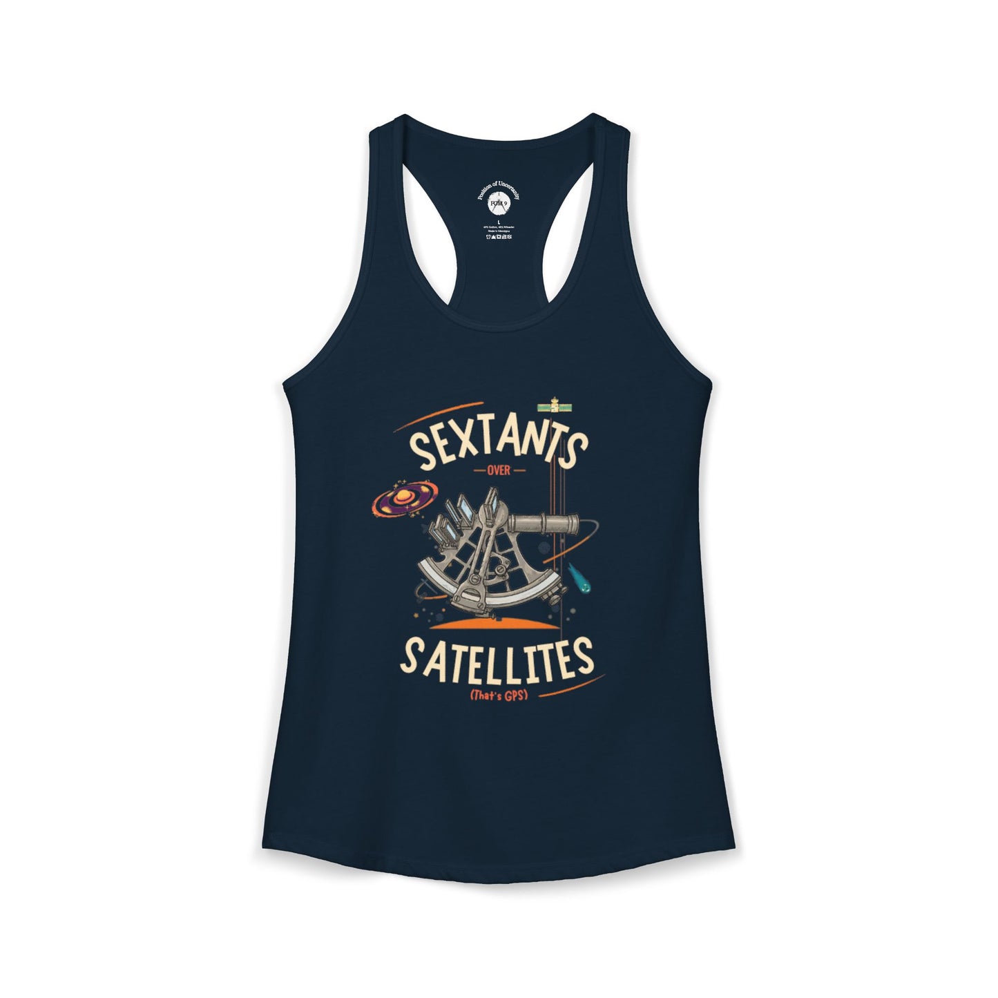 Sextants over Satellites FOM 9 Racerback Tank