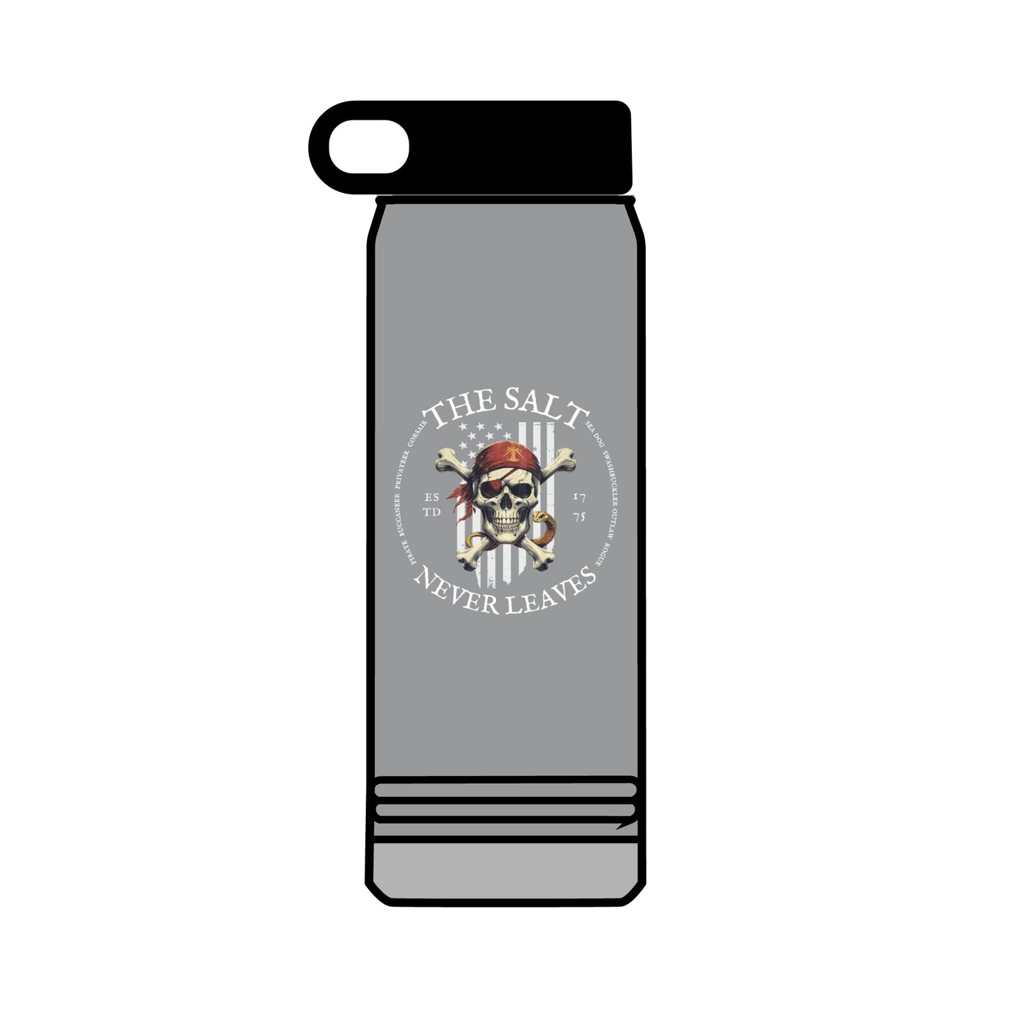 The Salt Never Leaves FOM 9 Water Bottle, 32oz