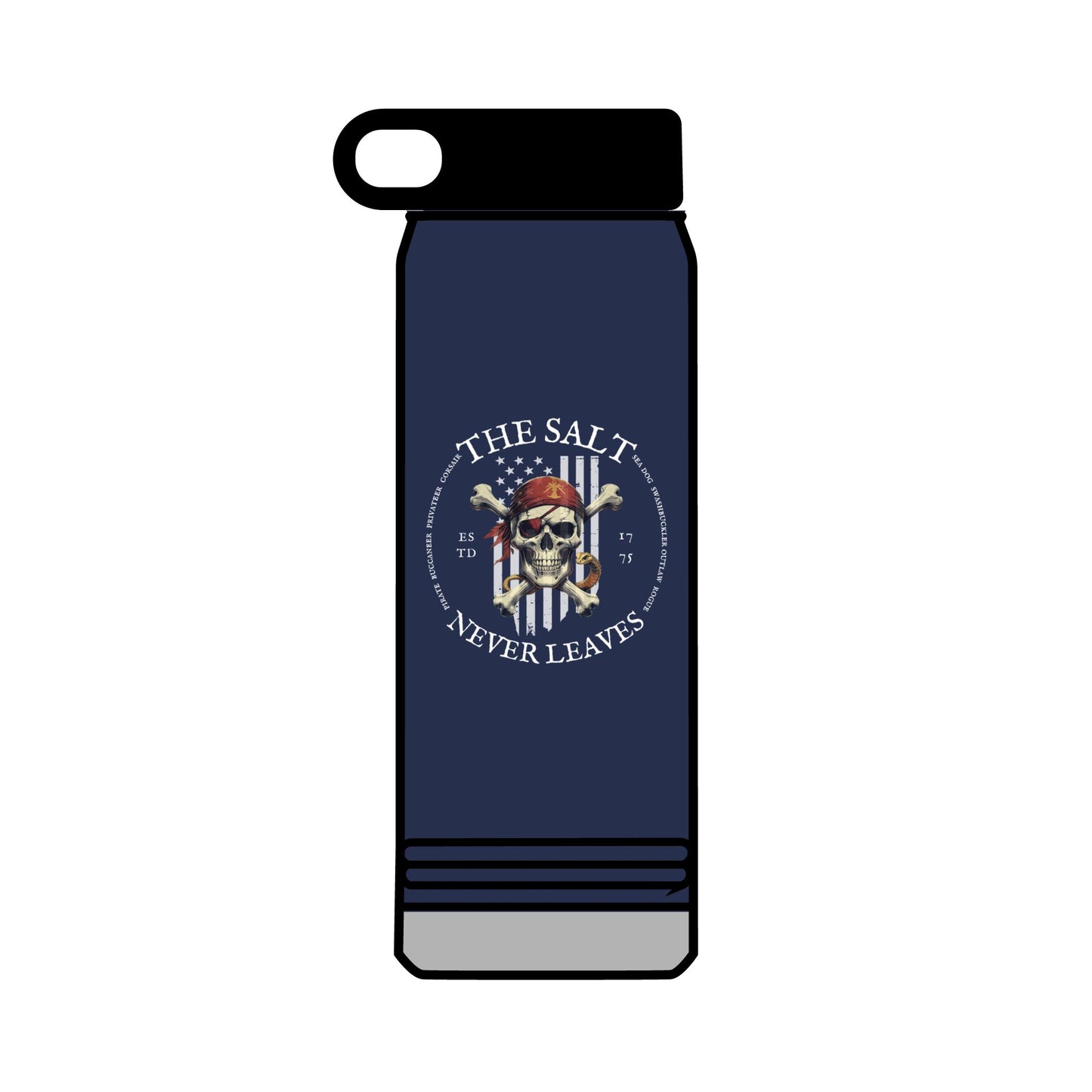 The Salt Never Leaves FOM 9 Water Bottle, 32oz