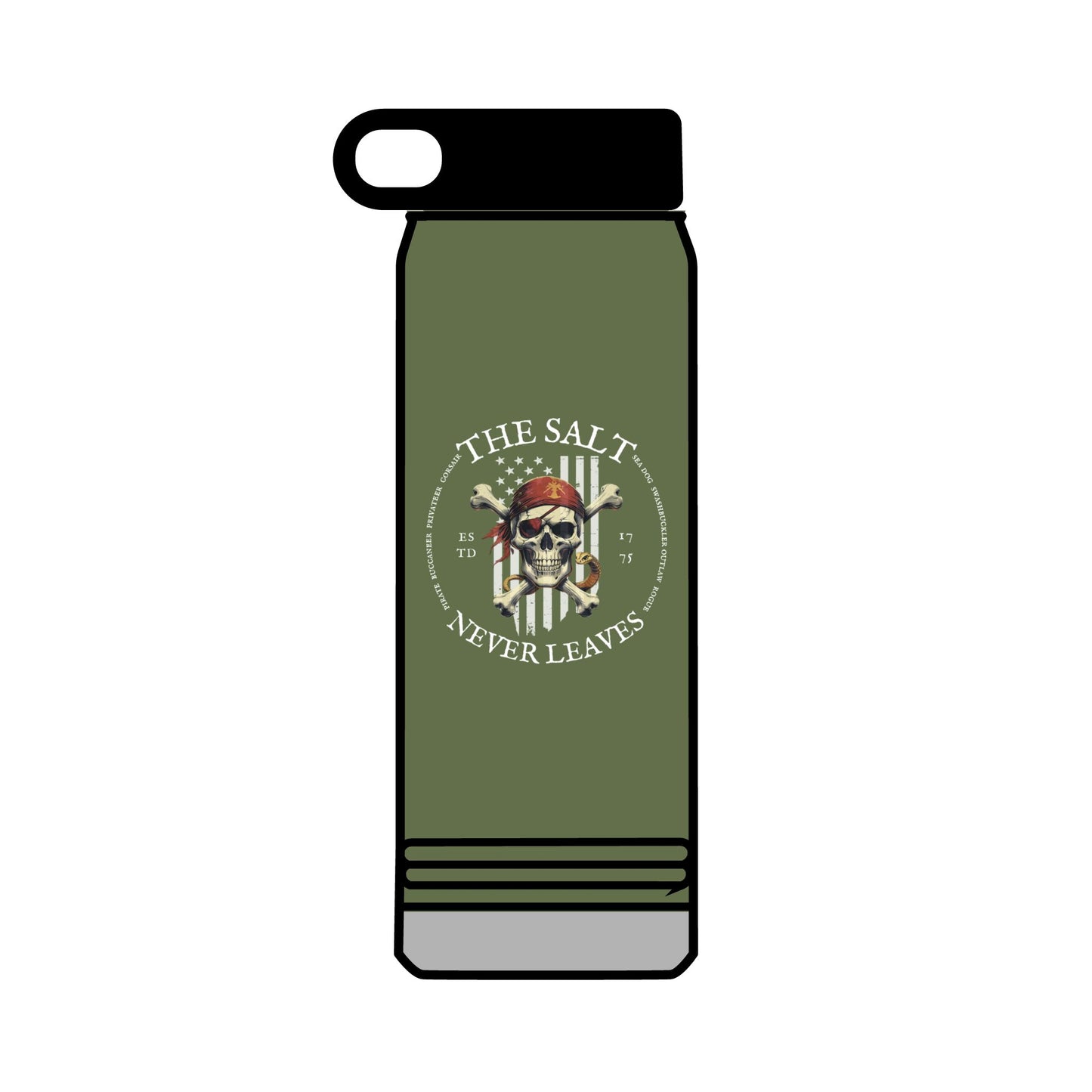 The Salt Never Leaves FOM 9 Water Bottle, 32oz