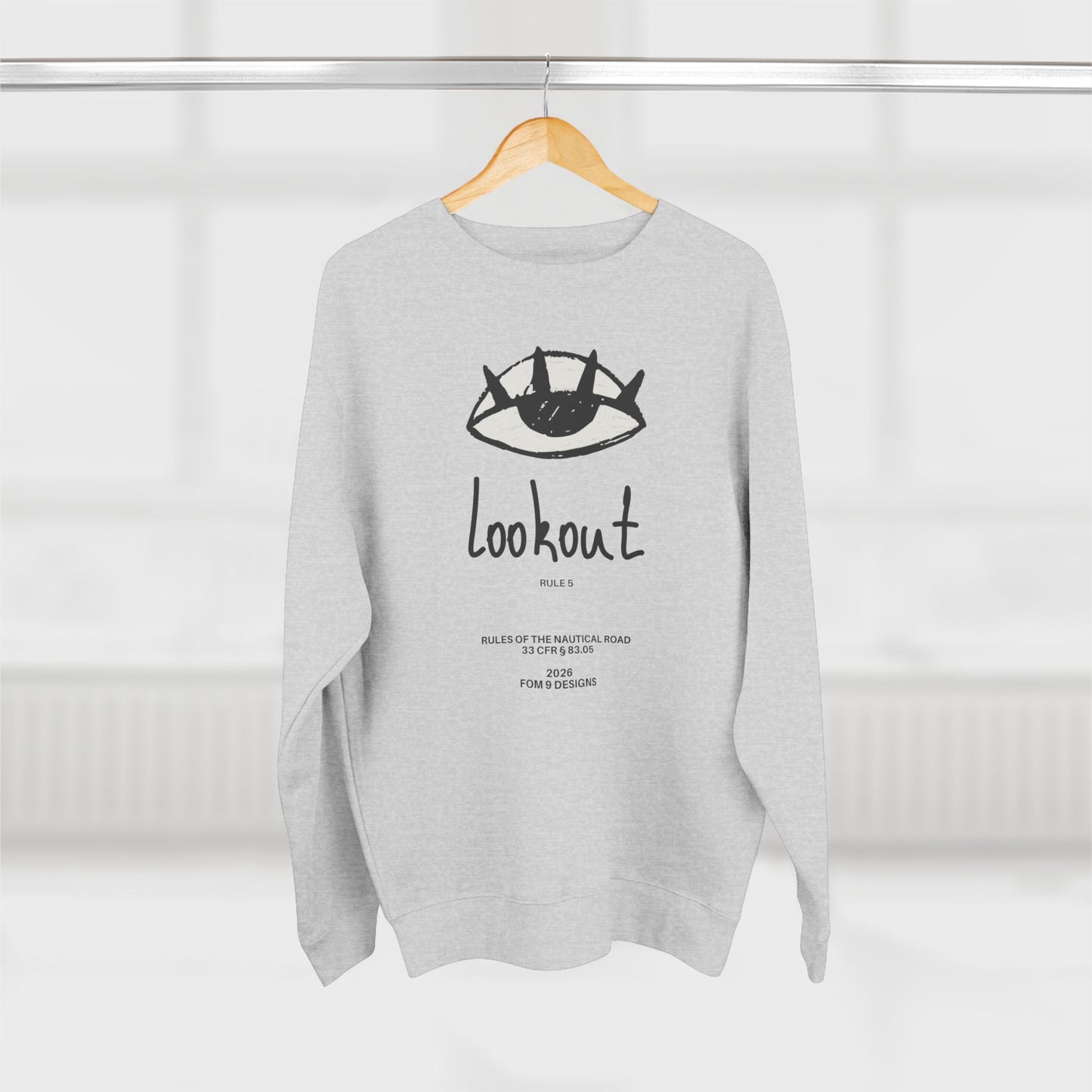 Lookout Rule 5 FOM 9 Crewneck Sweatshirt