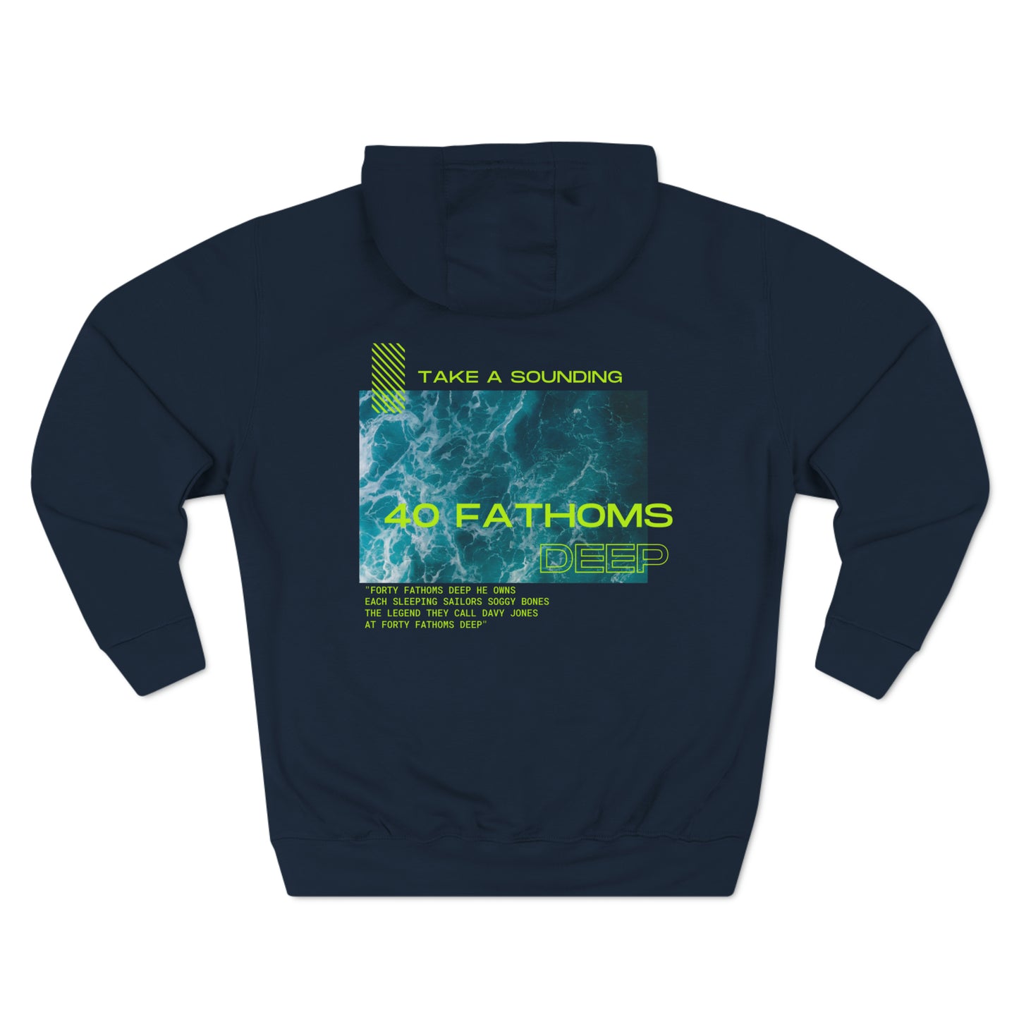 40 Fathoms Deep FOM 9 Premium Pullover Hoodie