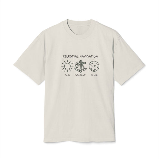 Celestial Navigation FOM 9 Heavy Faded Tee